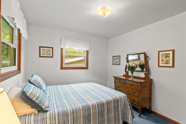 404 W Albert St, Portage, WI 53901 - carpeted bedroom featuring baseboards