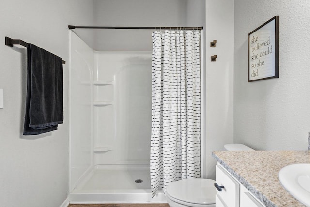 972 Margarets Way, Belleville, WI 53508 - full bath with toilet, vanity, and curtained shower