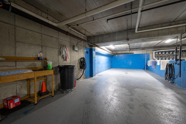 1300 N Prospect Ave Unit 205, Milwaukee, WI 53202 - view of garage