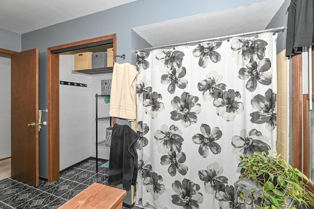 7538 S 74th St, Franklin, WI 53132 - bathroom featuring curtained shower
