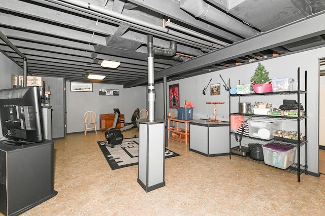 7538 S 74th St, Franklin, WI 53132 - view of finished basement