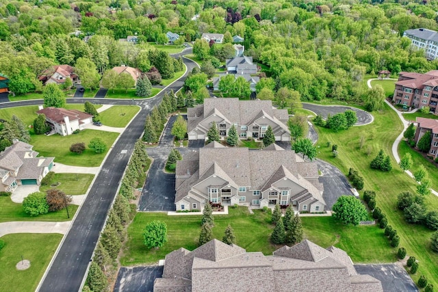 W159N4872 Graysland Dr, Menomonee Falls, WI 53051 - aerial view of residential area