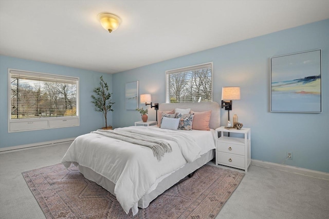 4696 N Lake Dr, Whitefish Bay, WI 53211 - carpeted bedroom with multiple windows and baseboards