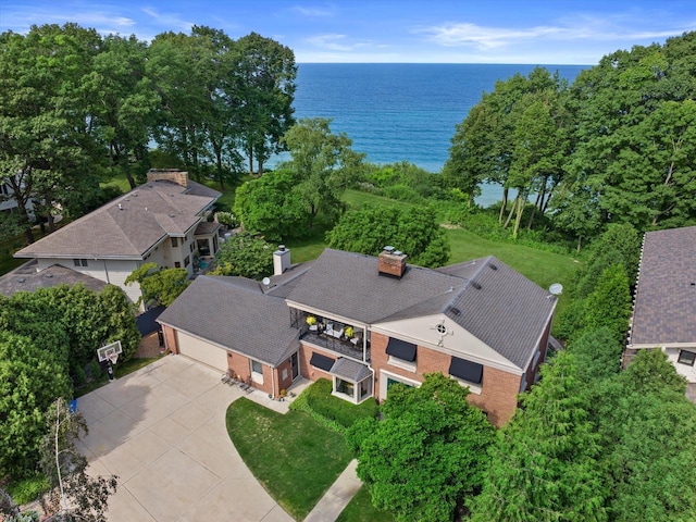 4696 N Lake Dr, Whitefish Bay, WI 53211 - view of subject property with a nearby body of water