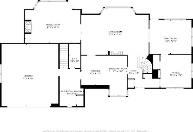 4696 N Lake Dr, Whitefish Bay, WI 53211 - home floor plan