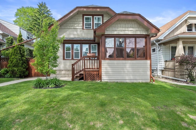 2049 S 77th St, West Allis, WI 53219 - view of front of home with a front yard