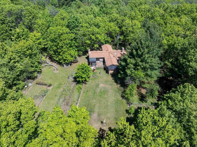 W2761 49th St, Mauston, WI 53948 - view of subject property featuring a forest