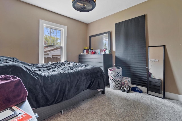 901 William St, Racine, WI 53402 - bedroom with carpet flooring and baseboards
