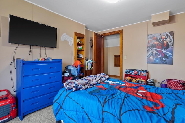 901 William St, Racine, WI 53402 - bedroom with light colored carpet