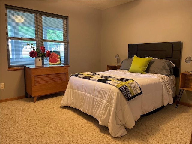 1762 Wilson Ave, Menomonie, WI 54751 - bedroom with light carpet and baseboards