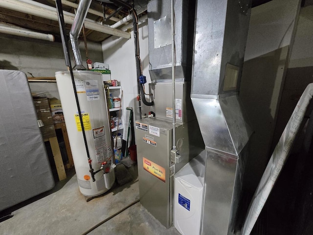 5321 Breezy Pine Dr, Wisconsin Rapids, WI 54494 - utilities featuring water heater and heating unit