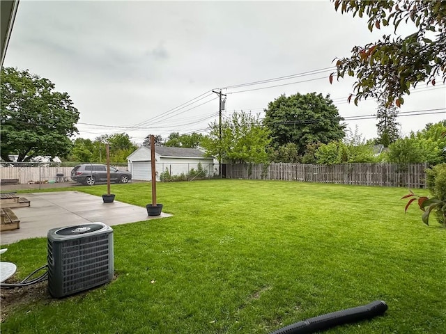 1708 Rist Ave, Eau Claire, WI 54701 - view of yard featuring cooling unit and a patio area