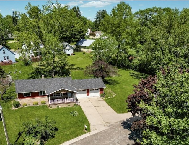 106 Elm St, Westby, WI 54667 - view of subject property featuring a tree filled landscape