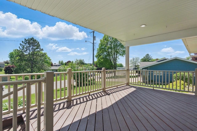 106 Elm St, Westby, WI 54667 - view of deck