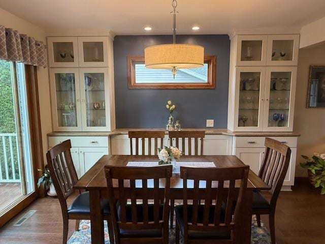 35 Sammy Jo Cir, Fond Du Lac, WI 54935 - dining area with wood finished floors and recessed lighting