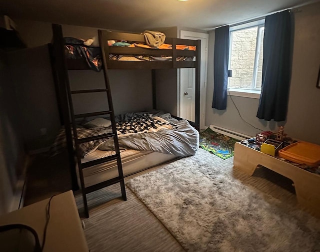 7459 Jensen Rd, Oshkosh, WI 54904 - bedroom with a baseboard heating unit