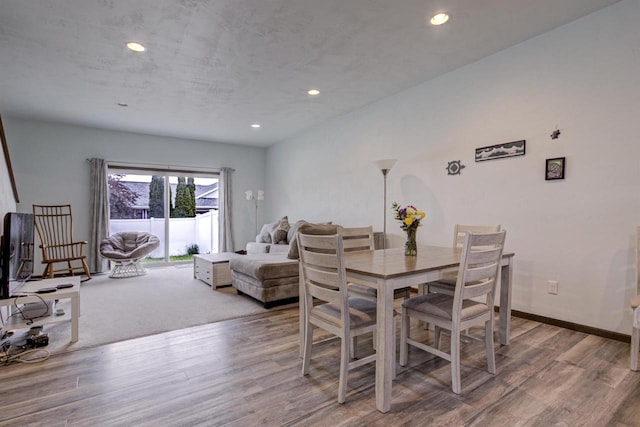 N406 Marion Ave, Appleton, WI 54915 - dining room featuring wood finished floors and recessed lighting