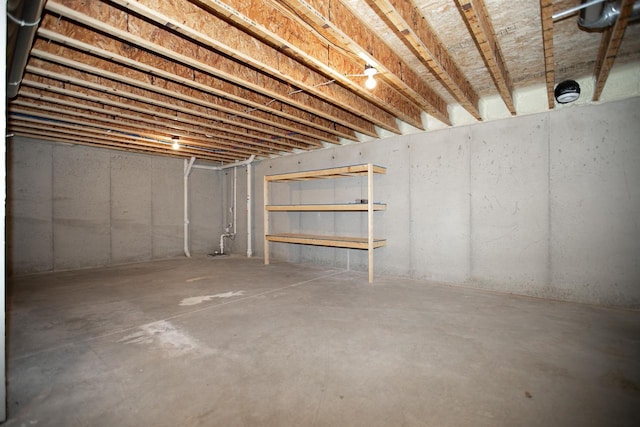 N406 Marion Ave, Appleton, WI 54915 - view of unfinished basement