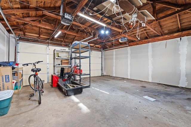 4131 N 41st St, Milwaukee, WI 53216 - garage featuring a garage door opener