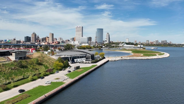 270 E Highland Ave Unit 644, Milwaukee, WI 53202 - water view with skyline