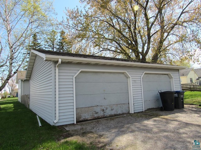 701 N 22nd St, Superior, WI 54880 - view of detached garage