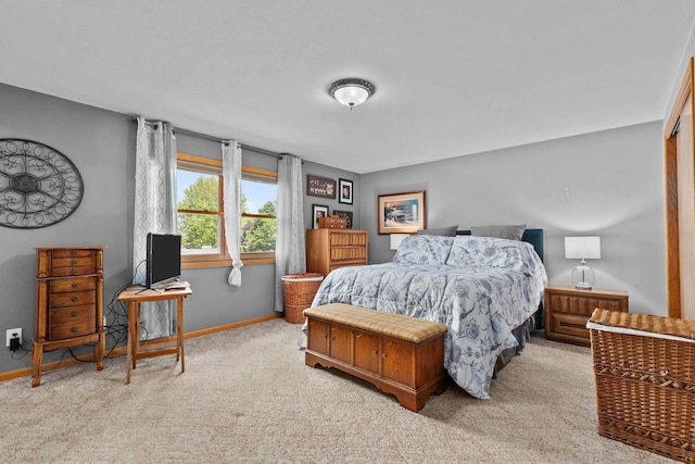 557 Center St, Berlin, WI 54923 - carpeted bedroom with baseboards