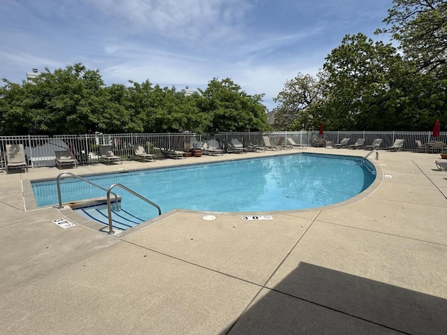 8707 Westlake Dr, Greendale, WI 53129 - community pool with a patio area