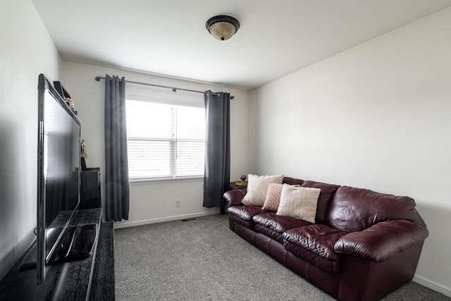 6544 Biscayne Ave, Mount Pleasant, WI 53406 - living area featuring baseboards and carpet flooring