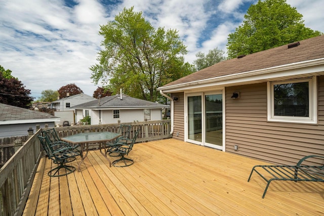 3324 96th St, Sturtevant, WI 53177 - deck with outdoor dining space