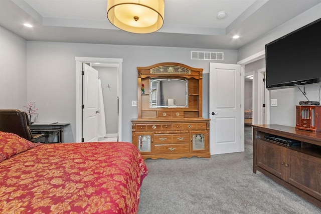 1930 Waterview Blvd, Plover, WI 54467 - carpeted bedroom with a raised ceiling and recessed lighting