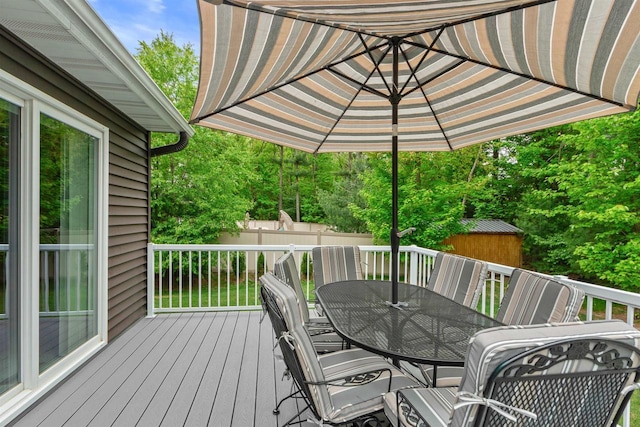 1930 Waterview Blvd, Plover, WI 54467 - deck featuring outdoor dining area
