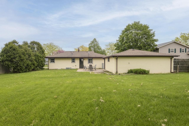 10065 S Cindy Ln, Oak Creek, WI 53154 - rear view of house featuring a patio