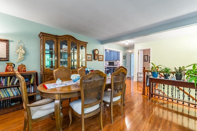 503 N 43rd Ave, Wausau, WI 54401 - dining room with light wood-style flooring