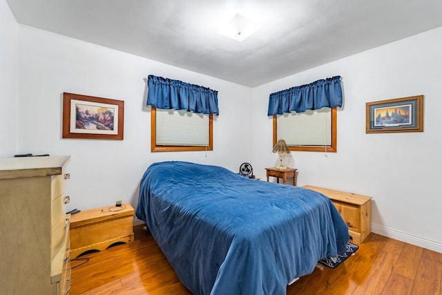 503 N 43rd Ave, Wausau, WI 54401 - bedroom with wood finished floors and baseboards