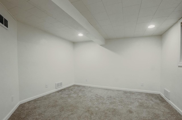 85 N Reserve Ave, Fond Du Lac, WI 54935 - finished basement featuring carpet flooring, recessed lighting, and baseboards
