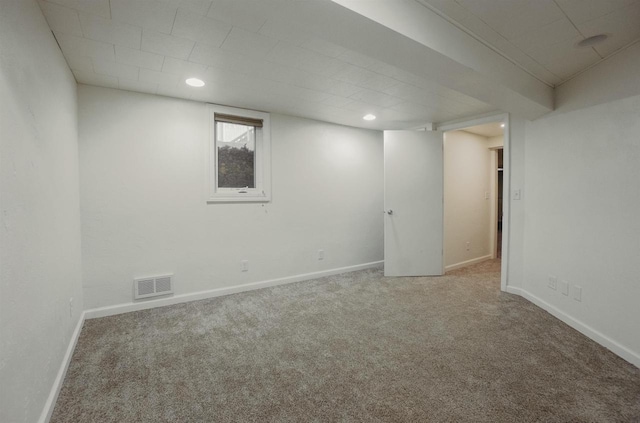 85 N Reserve Ave, Fond Du Lac, WI 54935 - basement featuring carpet flooring, baseboards, and recessed lighting