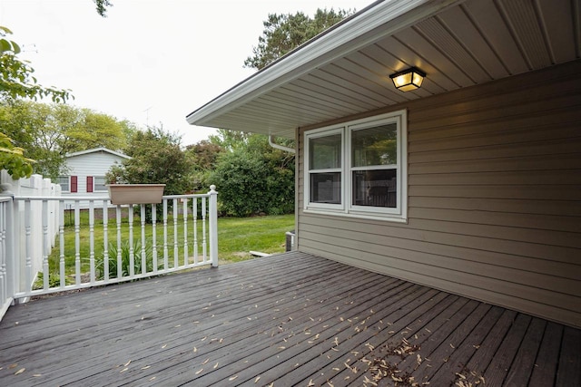 85 N Reserve Ave, Fond Du Lac, WI 54935 - deck with a yard