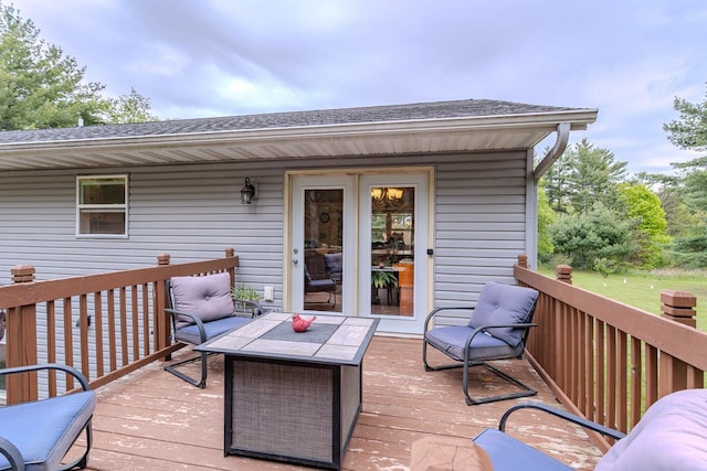5304 Ski Ln, Weston, WI 54476 - view of wooden terrace