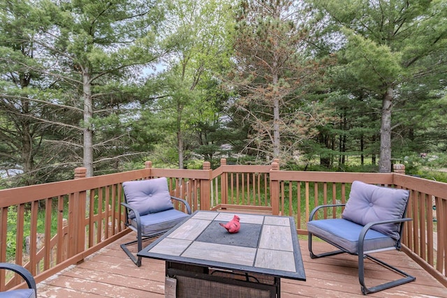 5304 Ski Ln, Weston, WI 54476 - view of deck