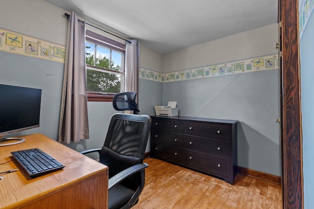 768 Reed St, Neenah, WI 54956 - office with light wood finished floors