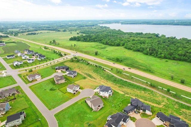 5829 Prairie Cloud Ct, Waunakee, WI 53597 - bird's eye view of a large body of water