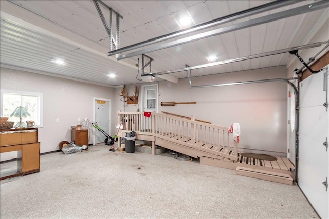 2931 N Ave, Wisconsin Rapids, WI 54495 - garage featuring a garage door opener