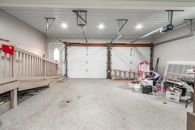 2931 N Ave, Wisconsin Rapids, WI 54495 - garage featuring a garage door opener