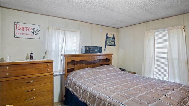 207 State Road 25, Wheeler, WI 54772 - bedroom with a textured ceiling