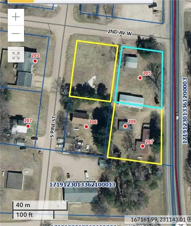 207 State Road 25, Wheeler, WI 54772 - map of property location