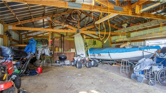 207 State Road 25, Wheeler, WI 54772 - view of garage