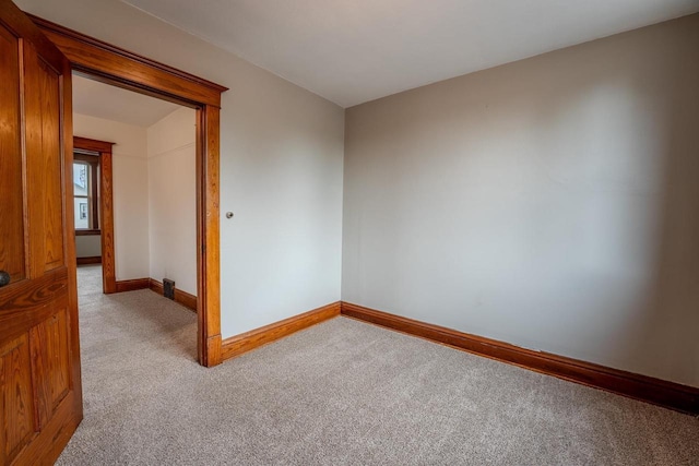 1401 N 2nd St, Wausau, WI 54403 - empty room featuring light colored carpet and baseboards