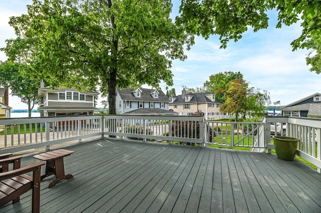 2811 Alpine Ln, Delavan, WI 53115 - deck with a residential view