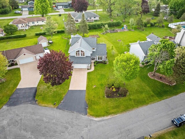 1346 Partridge Ct, Oshkosh, WI 54904 - aerial view of residential area