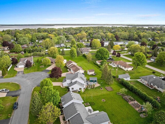 1346 Partridge Ct, Oshkosh, WI 54904 - aerial view of residential area with a large body of water